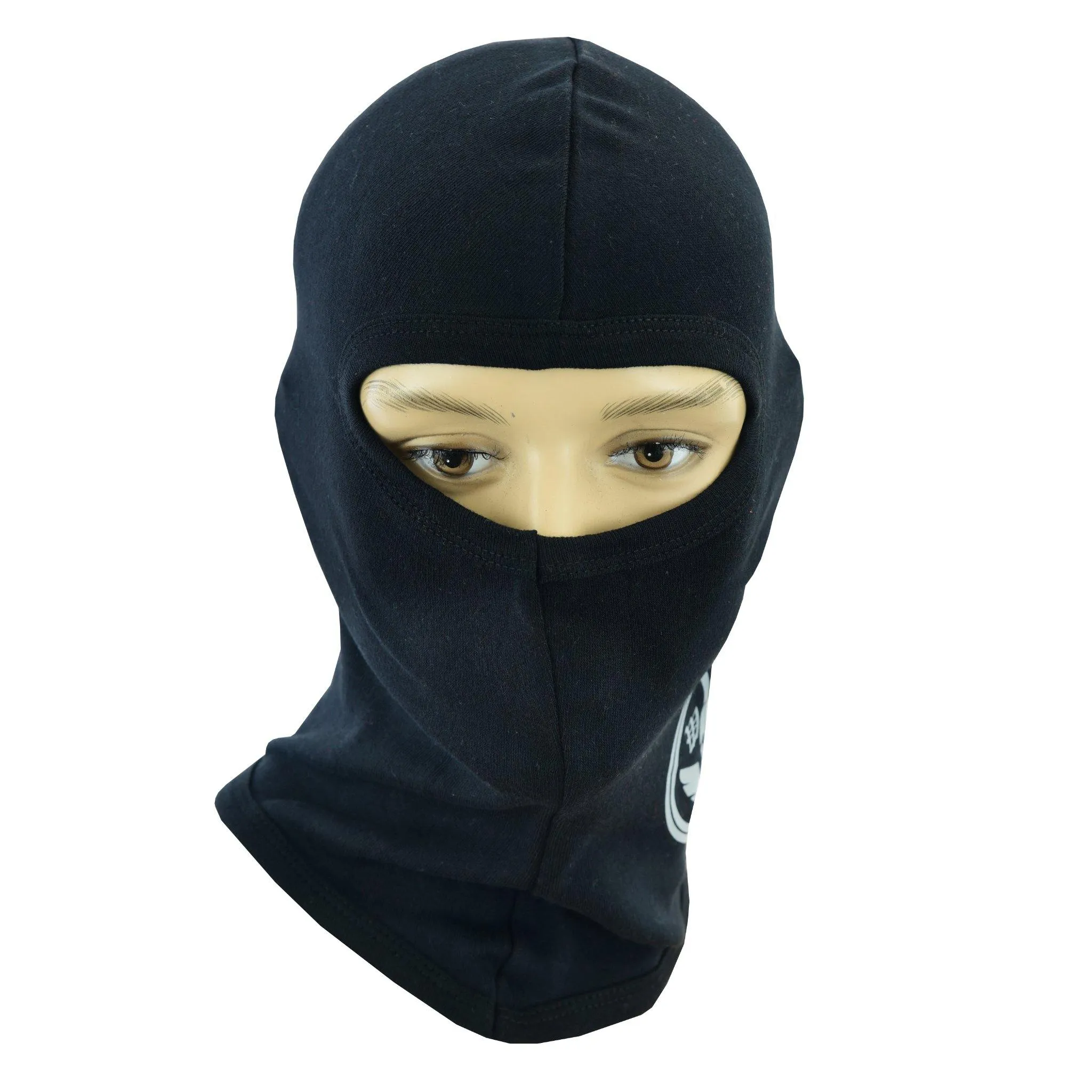 Warrior Gears®100% Cotton Motorcycle Balaclava | Face Mask -Black