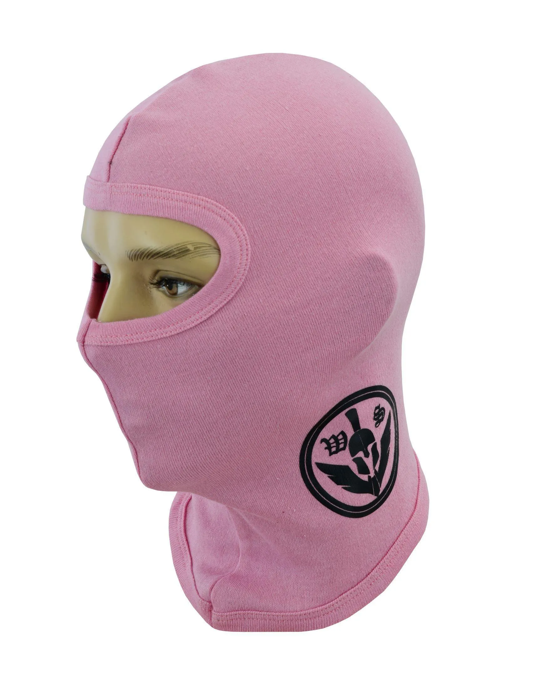 Warrior Gears®100% Cotton Motorcycle Balaclava | Face Mask -Pink