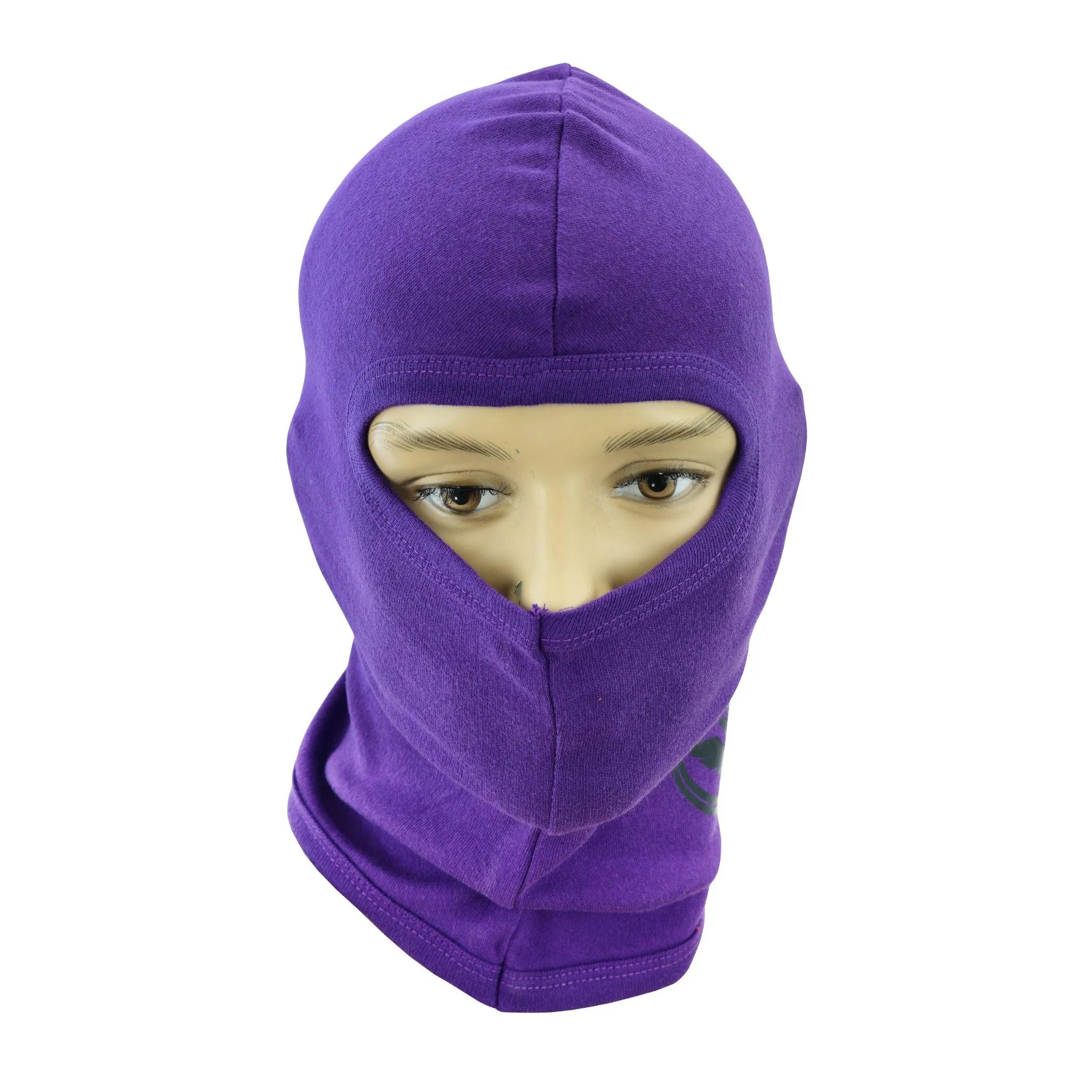 Warrior Gears®100% Cotton Motorcycle Balaclava | Face Mask -Purple