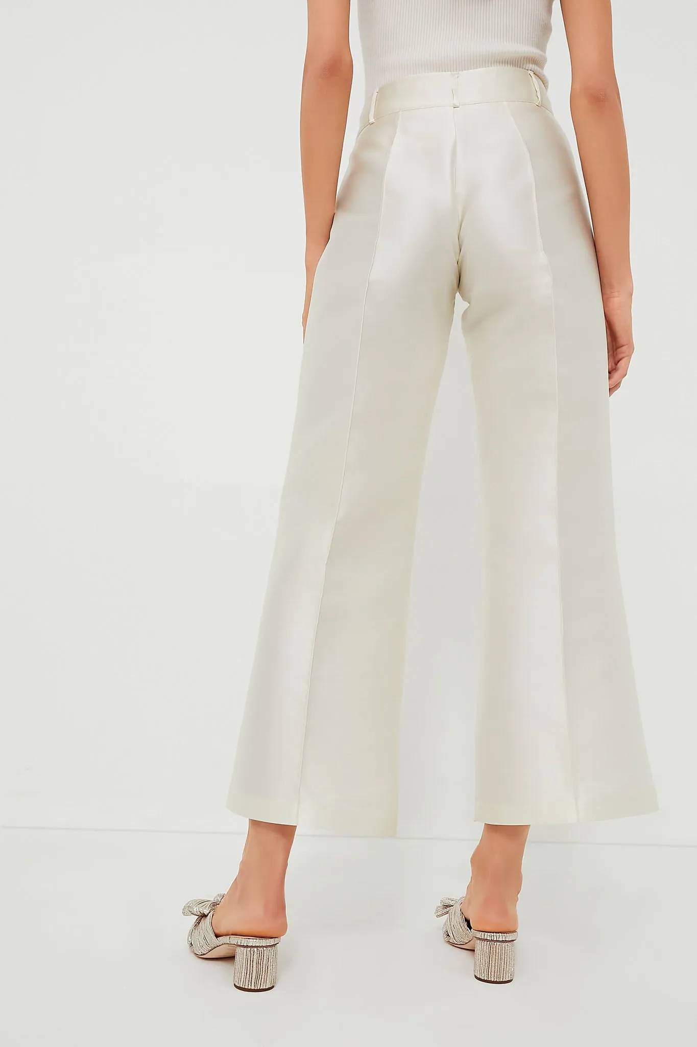 White Yoshitomo Smart Pants