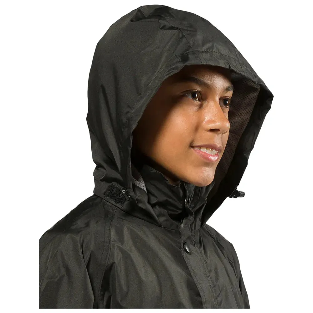 XTM Stash 11 Kids Rain Jacket Black