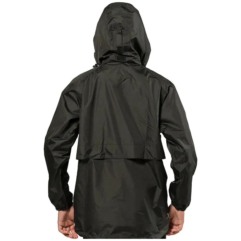 XTM Stash 11 Kids Rain Jacket Black