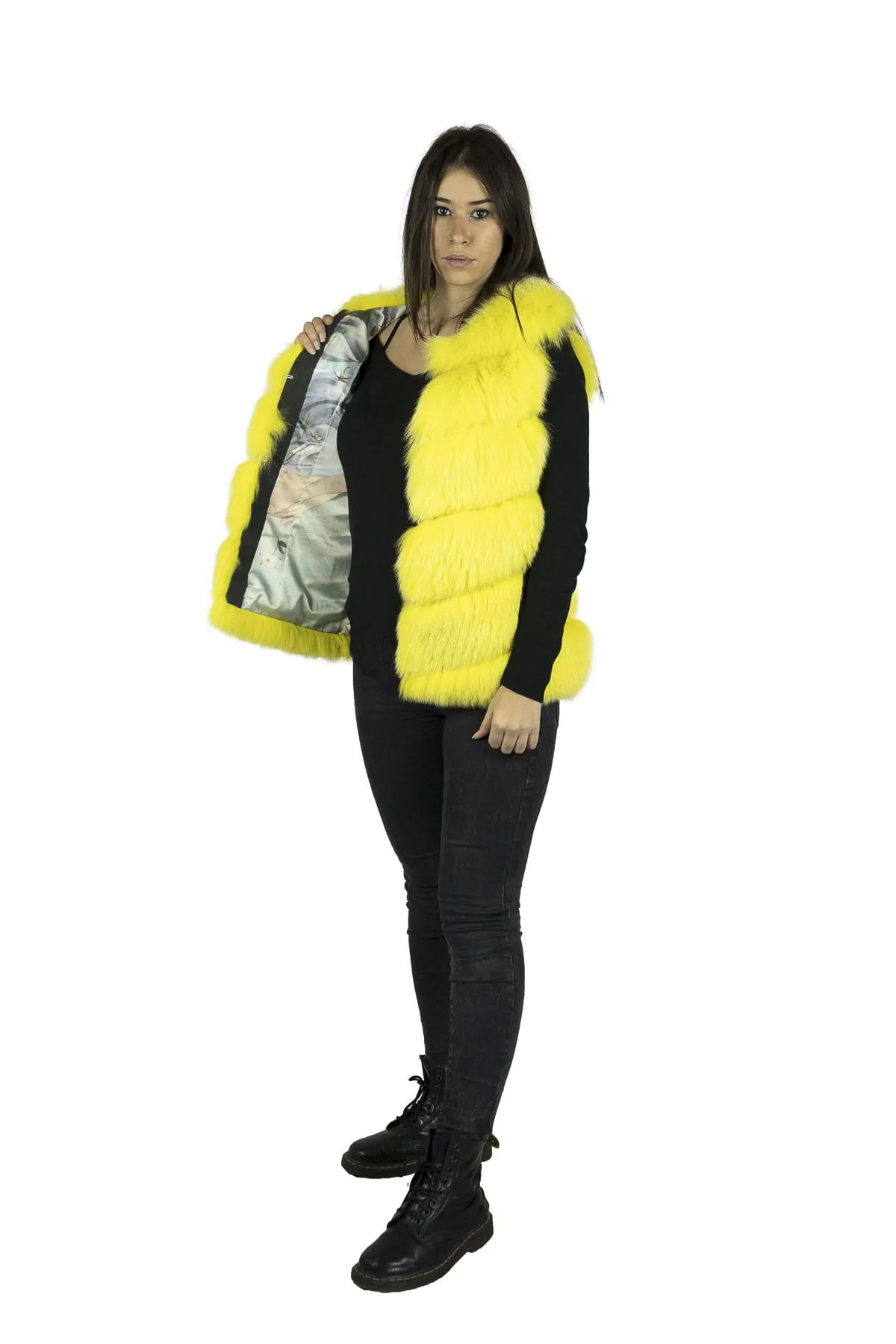 Yellow Fox Vest