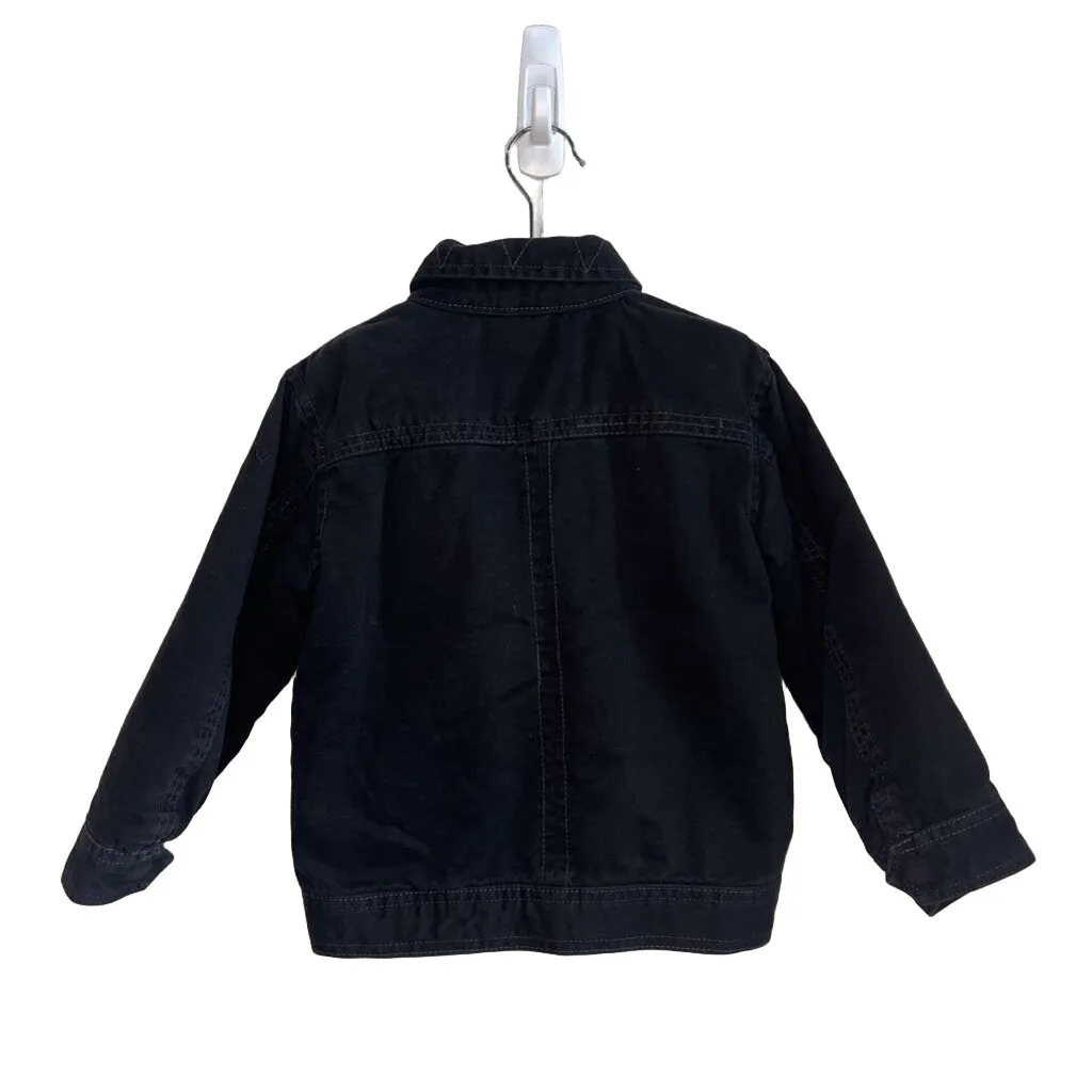 Zip Up Fleece Lined Bomber Jacket